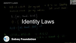 Identity Laws