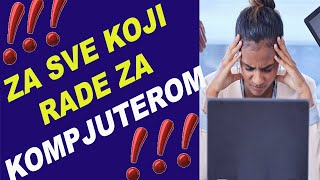 Sedite po ceo dan za kompjuterom? Evo šta se dešava sa vašim telom/dr Mandić (Kulenova Seka, Osijek)
