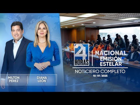 Noticiero de Ecuador (Emisión Estelar 10/01/25)