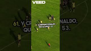 Messi es el máximo anotador argentino, superando a Maradona (61) y Cristiano Ronaldo (53) #futbol