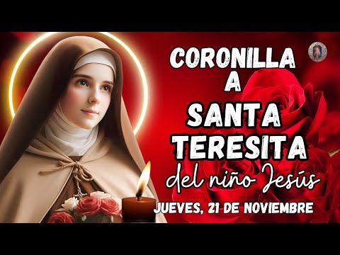 CORONILLA A ⚘️📿SANTA TERESITA DEL NIÑO JESÚS. NOVENA DE LOS 24 GLORIAS. #santeresita #coronilla