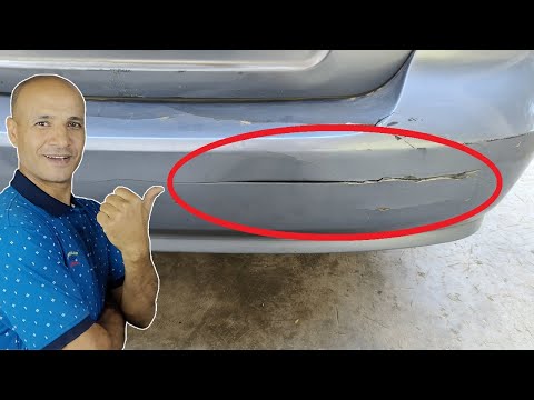 ارخص طريقة لاصلاح اكصدام / صدام السيارة
