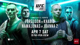 Official UFC 223 Preview/Predictions, Khabib Nurmagomedov Vs Tony Ferguson