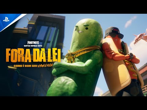 Fortnite - Trailer Cinematográfico do Capítulo 6 - Temporada 2: BANDIDOS | PS5 & PS4