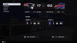 Patriots vs Bills