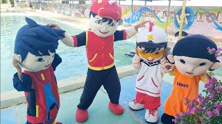 BADUT BOBOIBOY🤡 Badut Boboiboy nemu kostum Baduy yang tercecer Bocil lomba joget AsyikBanget