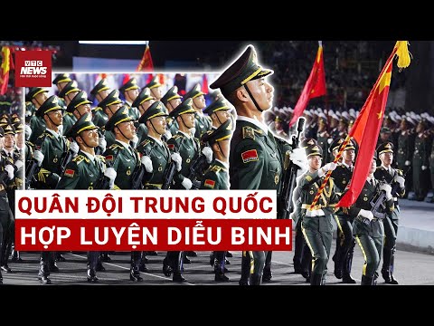 Khối diễu binh quân đội Trung Quốc tại Việt Nam đẹp như trên TV |VTC News