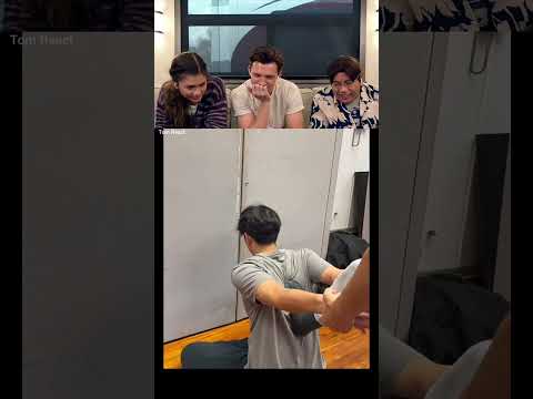 Tom Holland react try to laugh part 14 #tomholland #trynottolaugh #funny