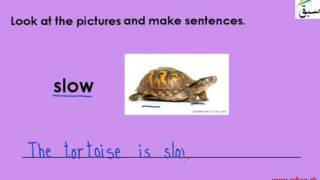 Use Adjectives in Sentences (think/discuss/write)