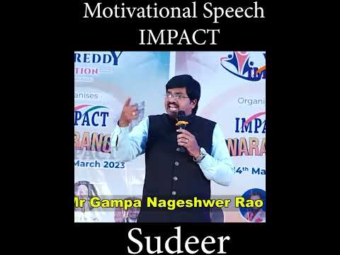 sudeer inspirational words #shorts_video #shotrs | IMPACT | 2023