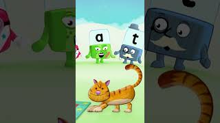 Can You Spell 'CAT'? | ABCDE | Alphablocks #shorts