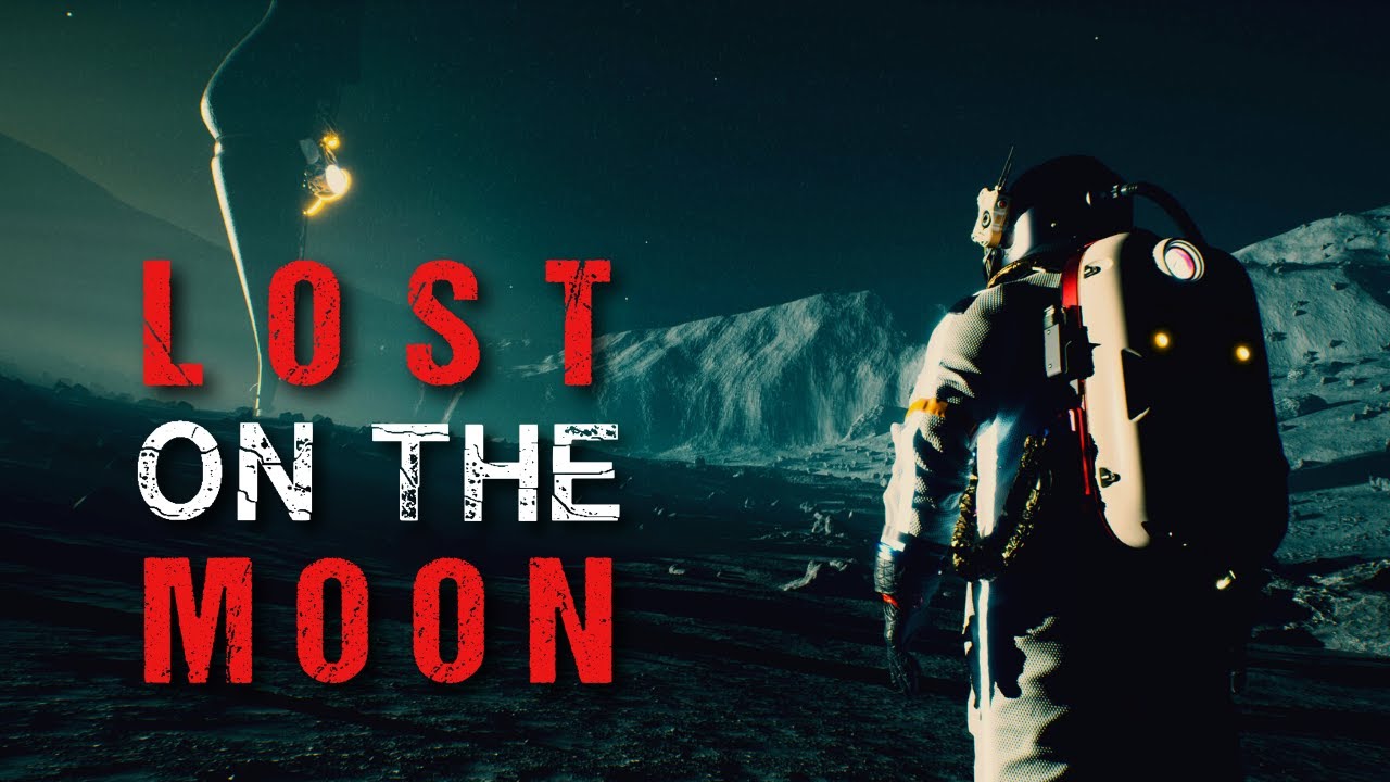 Sci-Fi Creepypasta: Lost On The Moon Short HORROR Story 2022