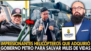 🔥Los impresionantes helicópteros que adquirió el gobierno Petro y UNGRD para salvar miles de vidas