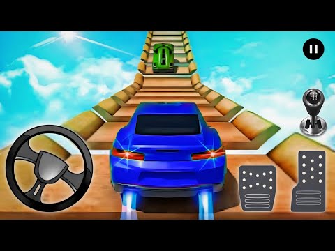 Crazy Car Ramp Impossible Stunts - Mega Ramp Fun Racing 3D - Android Gameplay