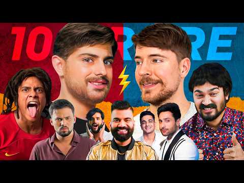 MR BEAST PARODY 🤑 Ft. INDIAN CREATORS | CARRYMINATI