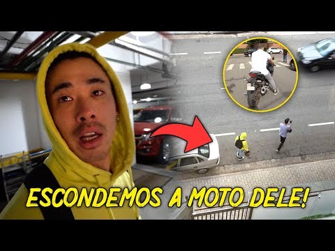 ESCONDI A MOTO DO MEU AMIGO CHINÊS E ELE CHOROU KKKKK (Beijos Abud e Gien!)