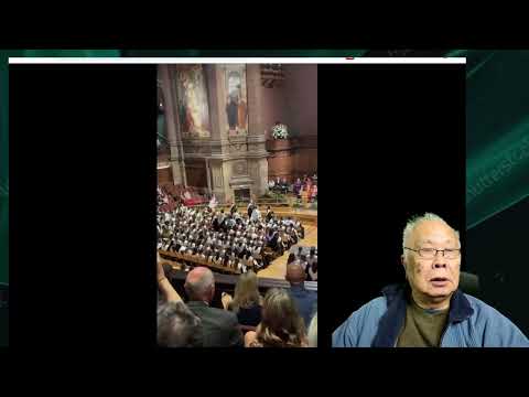 愛丁堡大學的畢業生在上午畢業典禮中集體離場，支持「自由巴勒斯坦」