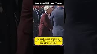 How Korea Welcomed President Trump  #korea #usa #trump