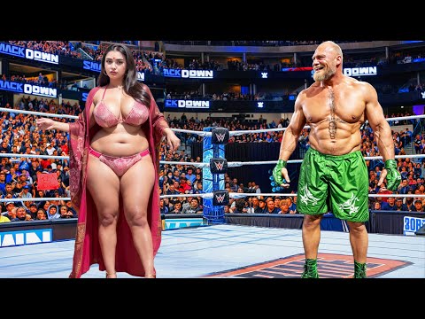Brock Lesnar vs indian Female WWE Monday Night RAW 4/7/2025 Highlights HD | WWE RAW Highlights HD