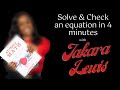 Arithmetic Operations and Equation Skills