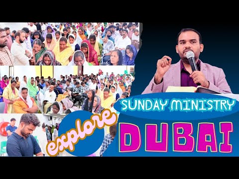 || 3 Days Ministry in DUBAI and Explore|| KY Ratnam DUBAI Trip2025 July||