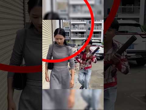 소녀를 구하기 위해 기지를 발휘한 운전자