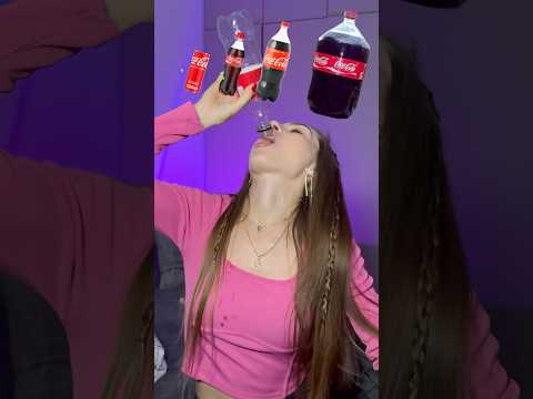 Від маленької до гігантської коли #челендж #cocacola #шокалка #скетчі #ткачова