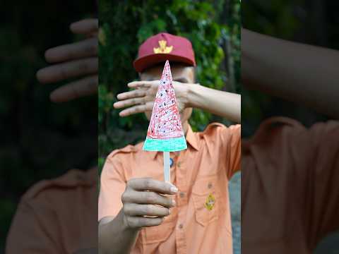 Es krim kertas bisa dimakan 🍦