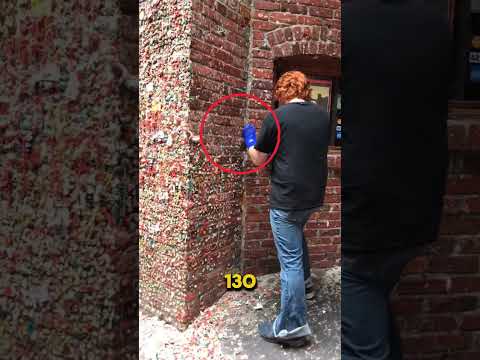 Why Everyone Sticks Gum Here 😳