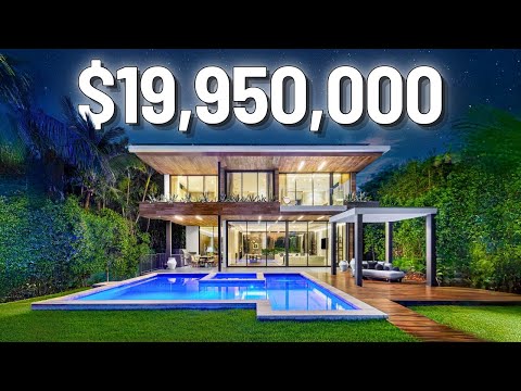 Inside the Ultimate Miami Beach Florida Modern MEGA Mansion