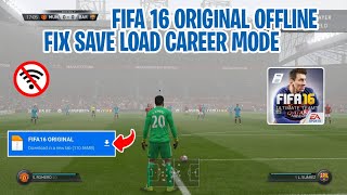 FIFA 16 Original OFFLINE untuk Android Bisa Save Load Career Mode dan Banyak Fitur Lainnya!!