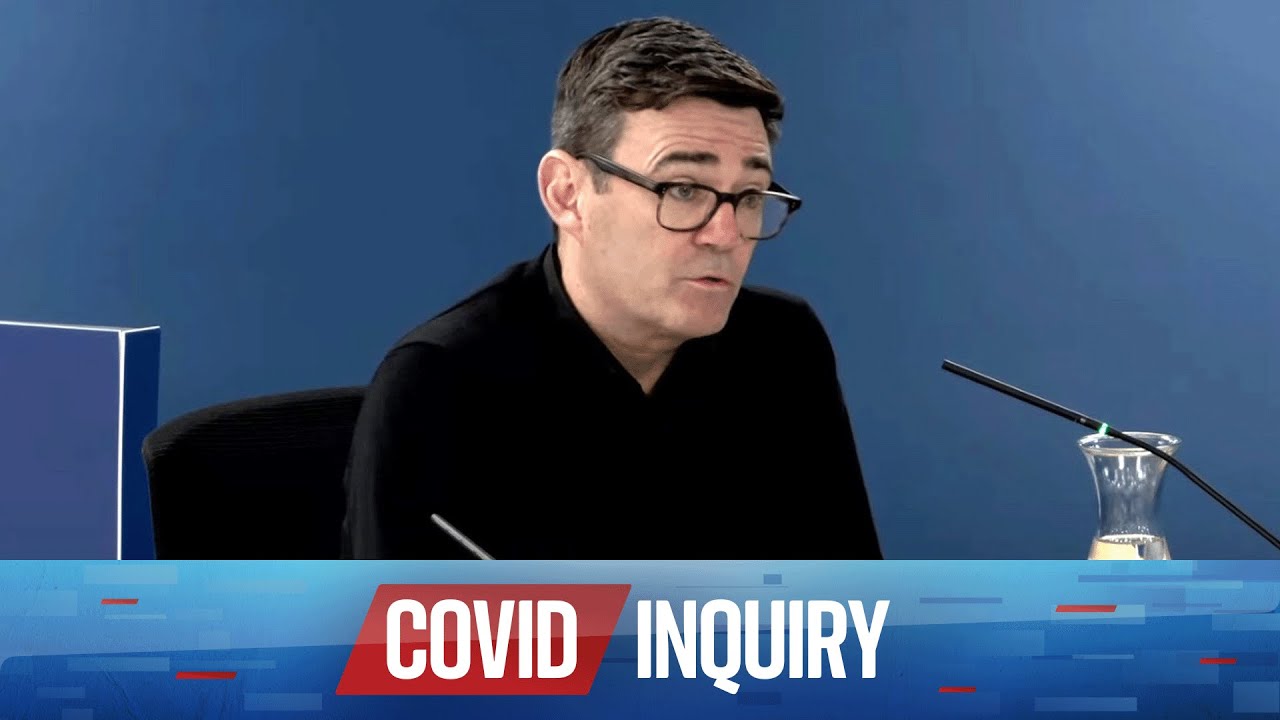 COVID Inquiry: Sadiq Khan, Andy Burnham and Steve Rotheram give evidence