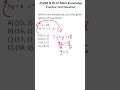 Solving Systems of Equations