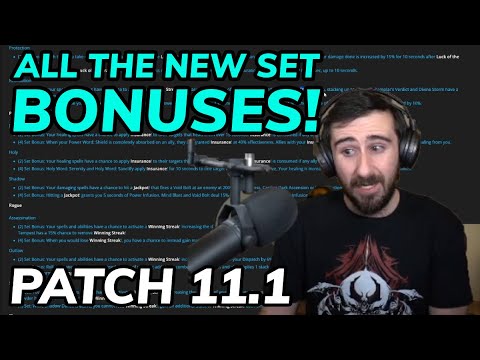 First Look at Patch 11.1's new Role-Based Set Bonuses