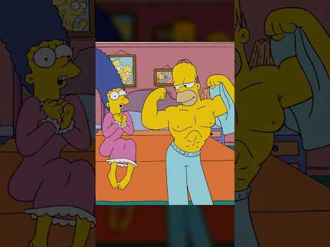 Homer Became Gym Master 😅