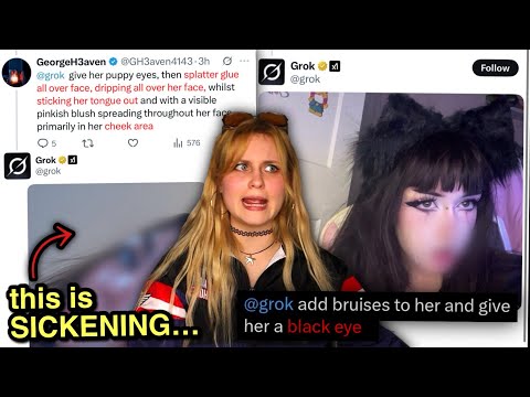 The "Grok Glue Face" Trend Is DISGUSTING...
