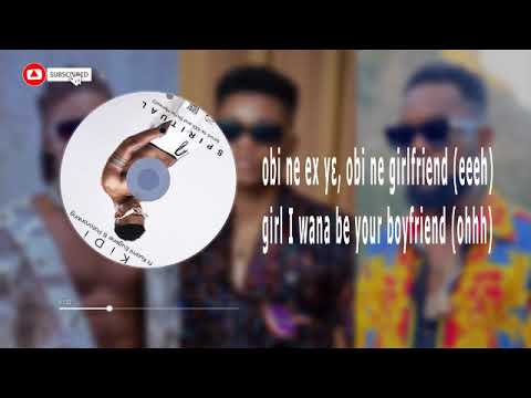 Kidi Spiritual Ft. Kuami Eugene & Patoranking Official Lyrics