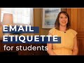 Email Etiquette for Students