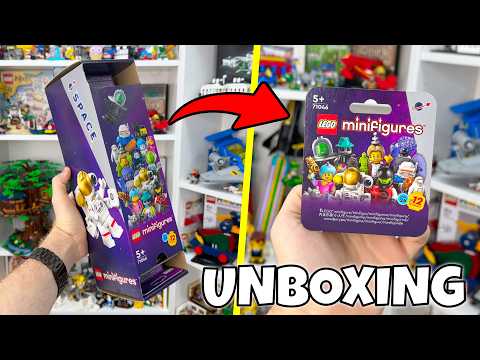 Unboxing a FULL CASE of LEGO Space Series 26 Minifigures