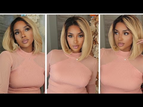 INSTANT INSTALL!! Caramel Blonde Bob 3D Pre-Everything Wig ft. OMGHerHair