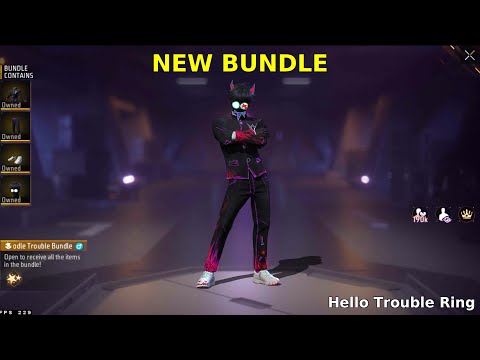 NEW OP BUNDLE 👽 #FFHelloTroubleRing #binzaid #freefirelive