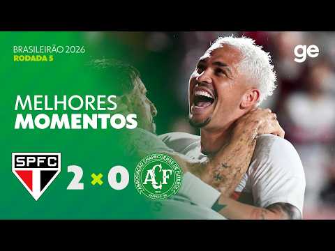 São Paulo-SP 2 x 0 Chapecoense-SC