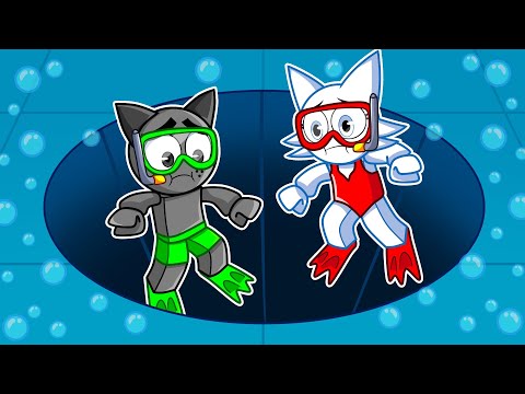 ¿¡GRAY y WENDA pero Que HAY EN EL FONDO de La PISCINA MÁS PROFUNDA en Roblox!? (sprunki)