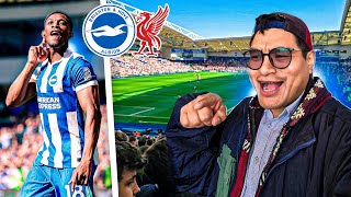 THE MOMENT BRIGHTON BEAT LIVERPOOL 2-1 | Brighton 2-1 Liverpool | MATCHDAY VLOG BRIGHTON V LIVERPOOL