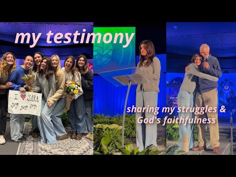 My Testimony: sharing my struggles & God's faithfulness (Sara Joy PLNU Chapel Speaking)