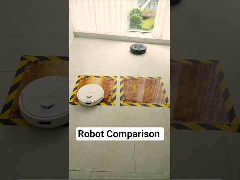 Old and New Robot Vacuum Comparison