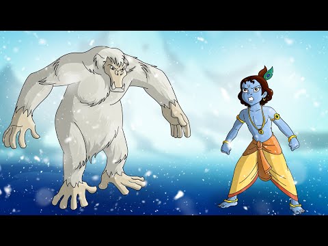 Krishna vs Himalayan Giant! | Hindi Cartoon For Kids | Animation Videos For Kids