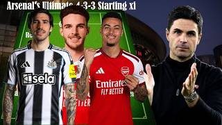 Arsenal's Ultimate starting XI this season