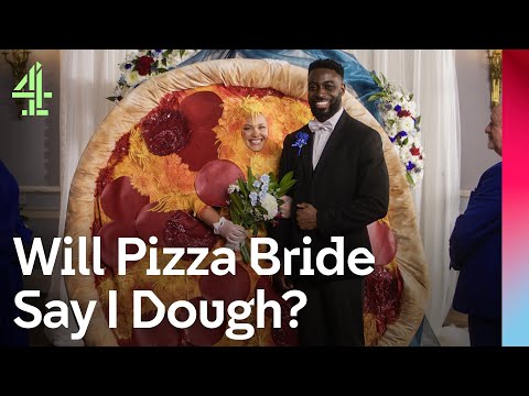 Woman Gets Married Dressed As Pizza | Channel 4