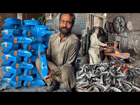 Amazing Manufacturing  of Agriculture Cultivator Blade || How Cultivator Blades Are Made in Factory